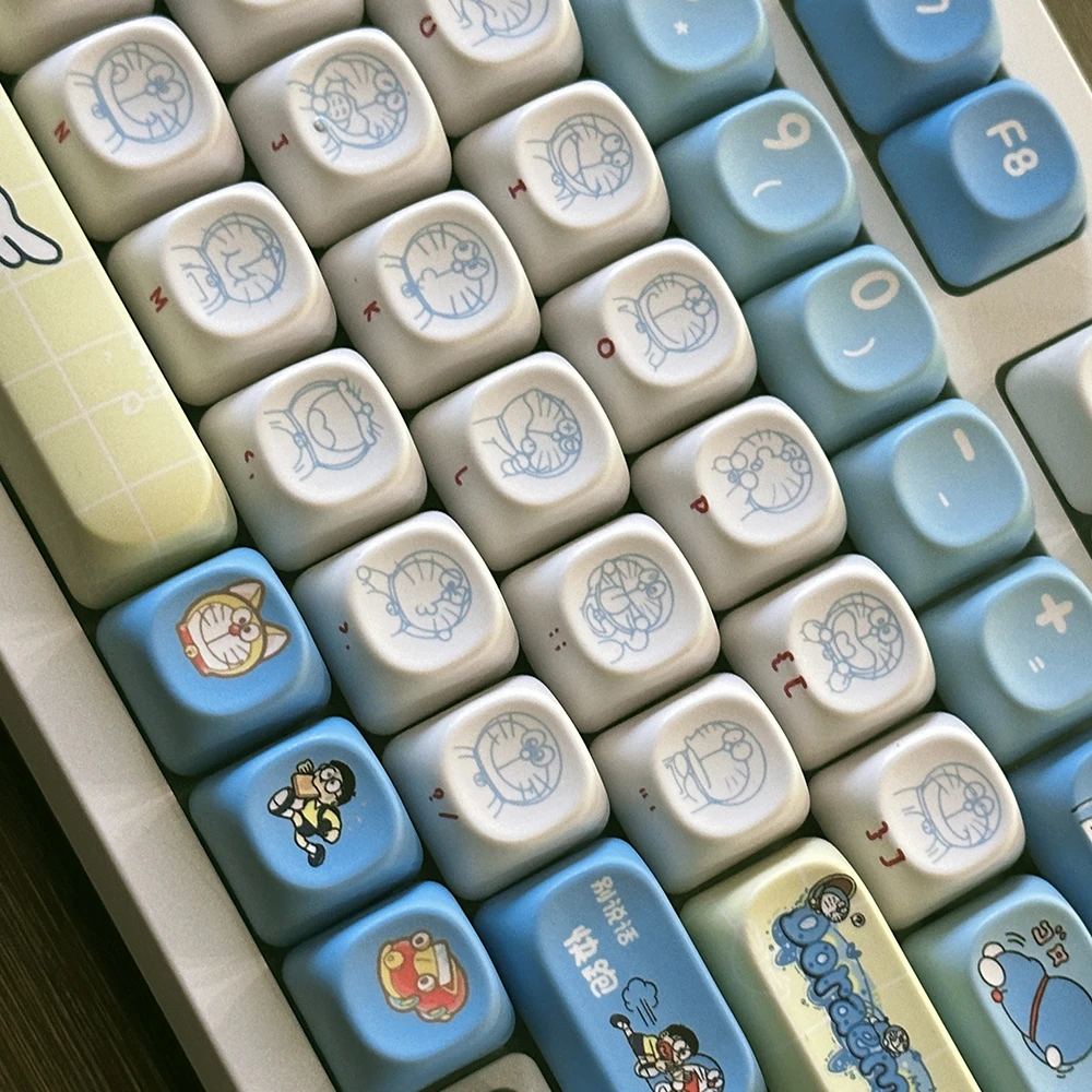 Touches de clavier Doraemon or - Gaming Accessories Aesthetic avis et prix