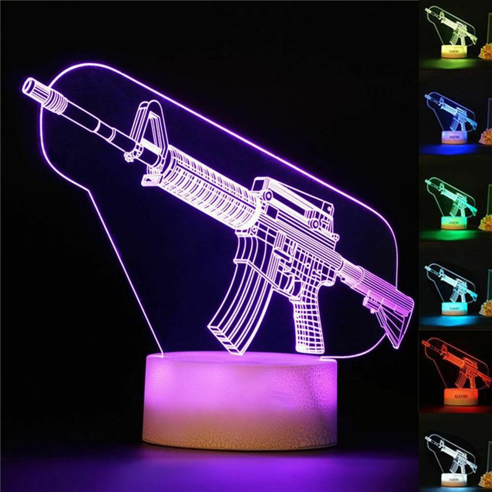 Jeu fusil 3d Led veilleuse jeu - Accessories For Your Gaming Room avis et prix